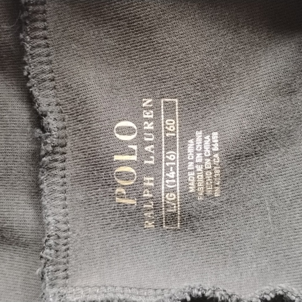 Polo Ralph Lauren Joggers Cargo Sweatpants Youth Boys L Olive Army Green - Picture 5 of 9